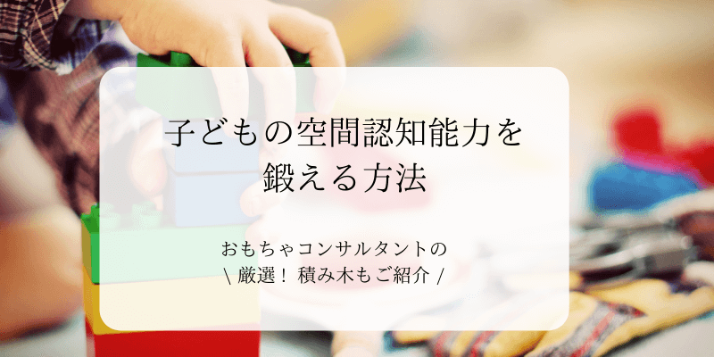 空間認知能力を鍛える方法 子どもが伸びる3つの遊び おもちゃ知育